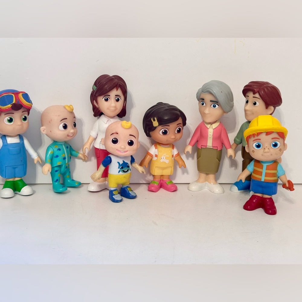 CoComelon Family Action Figure Set 2021 Jazzwares Lot